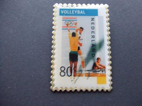 Vollybal sport postzegel